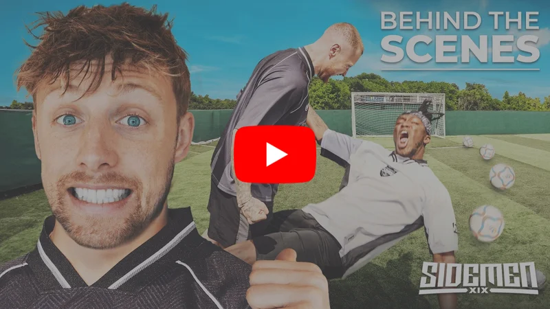 KSI AND BEHZINGA CLASH ON SIDEMEN SHOOT