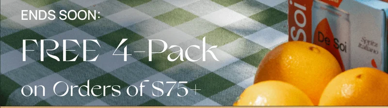 Ends Soon: FREE 4-Pack on Orders $75+