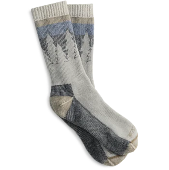 75034 - Evergreen Socks - Midweight Crew - Graphite