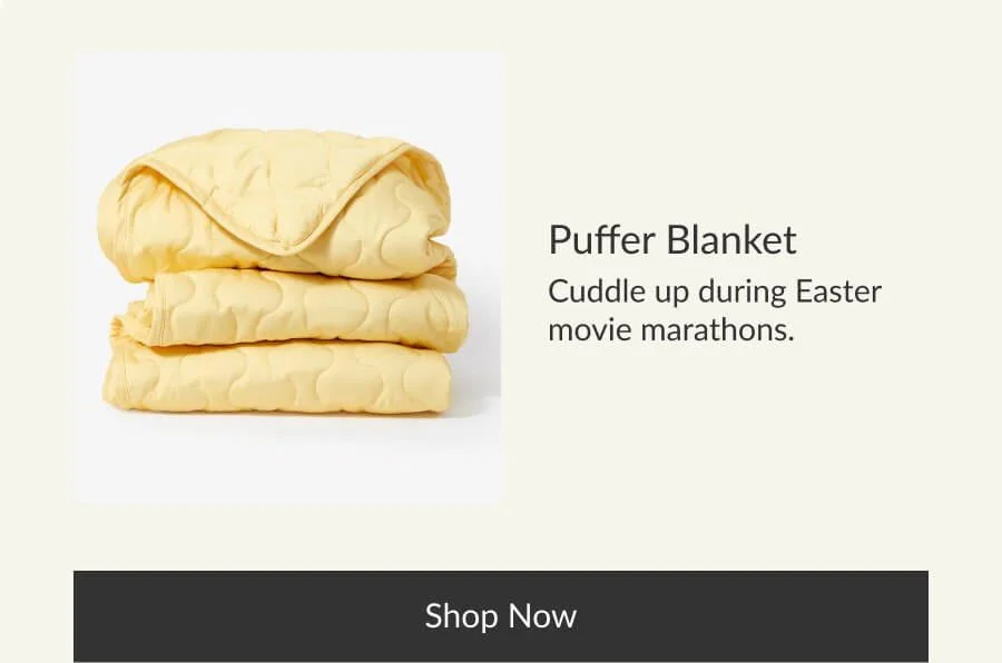 Puffer Blanket - Shop Now