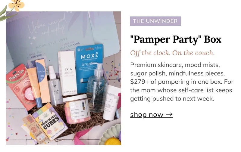 "Pamper Party" Box ($279+ value) - Ships Immediately!