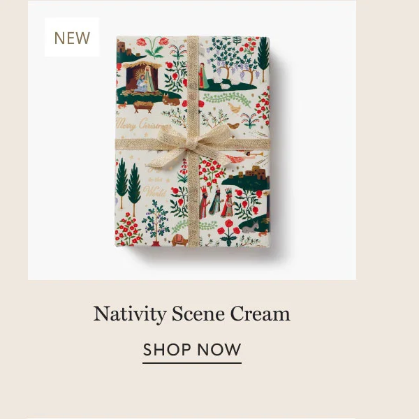 Nativity Scene Cream