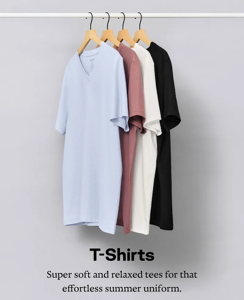 T-Shirts | Super soft and relaxed, for that effortless summer uniform.