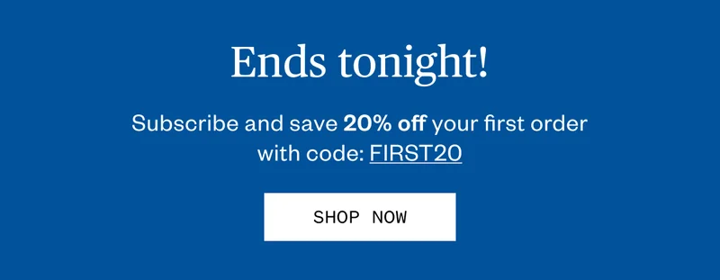 Ends tonight!