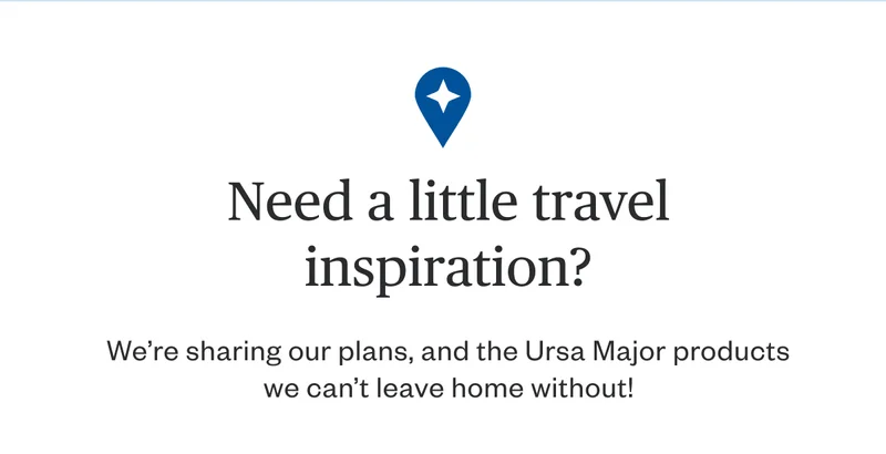 Need some travel inspo?