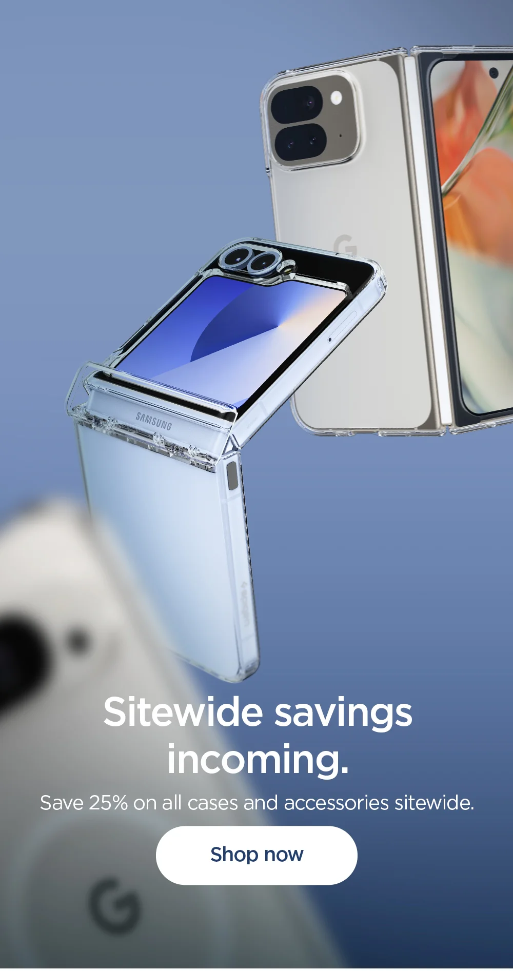 Sitewide savings incoming: Save 25% on all cases and accessories sitewide. Shop now.