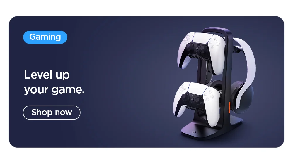 Shop gaming accessories: Level up your game.