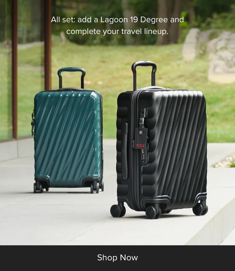 All set: add a Lagoon 19 Degree and complete your travel lineup.