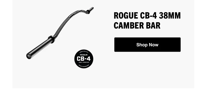 Rogue CB-4 38MM Camber Bar - Shop Now