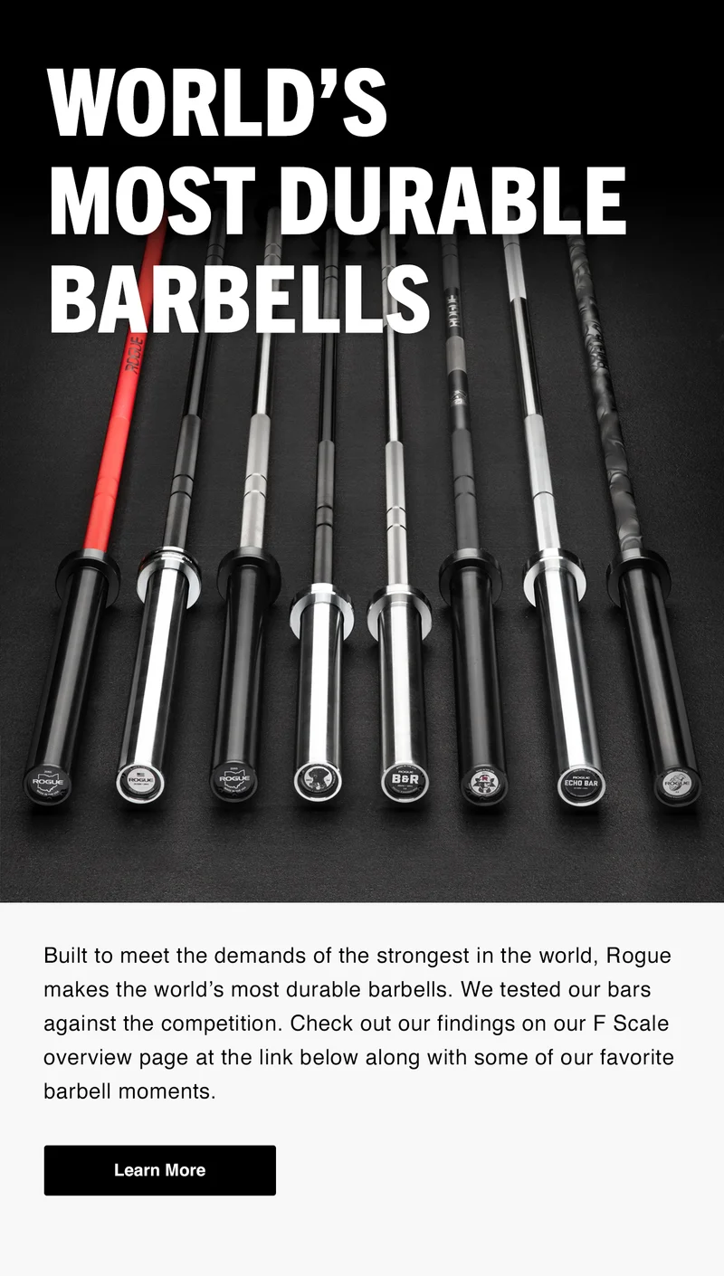 World's Most Durable Barbells