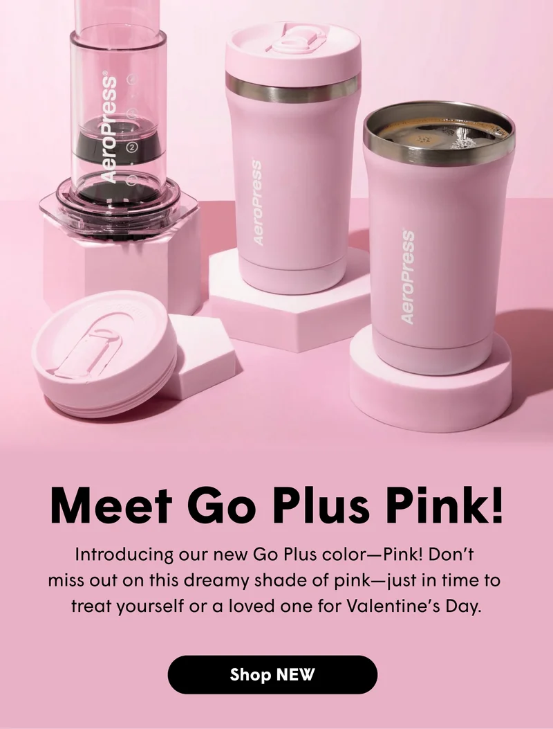 Meet Go Plus Pink! Introducing our new Go Plus color—Pink! Don’t  miss out on this dreamy shade of pink—just in time to  treat yourself or a loved one for Valentine’s Day. [SHOP NEW]