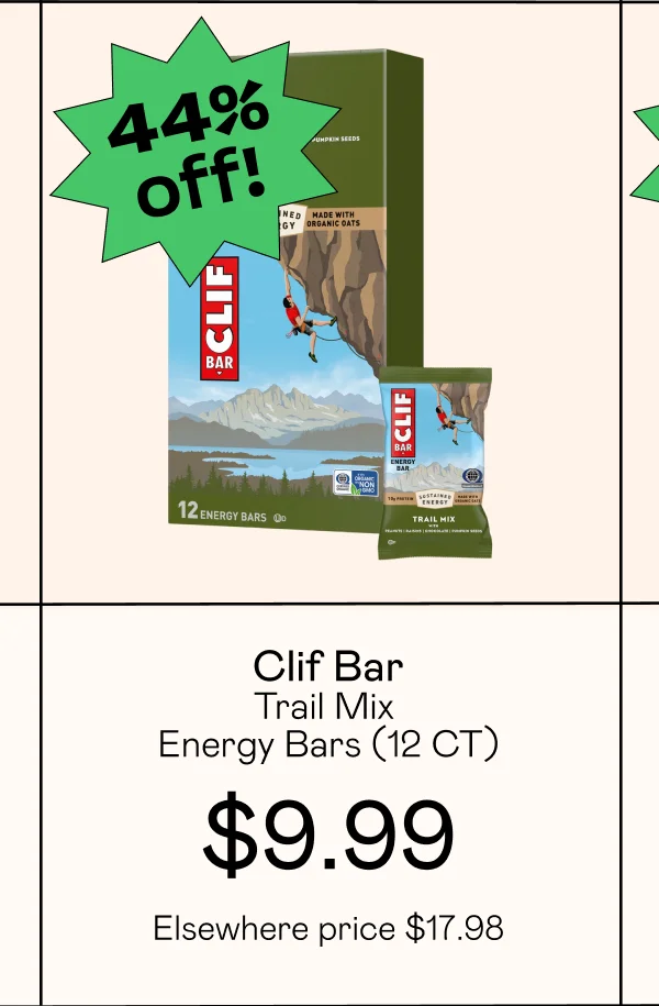 Trail Mix Energy Bars (12 CT)