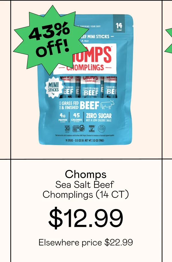 Sea Salt Beef Chomplings (14 CT)