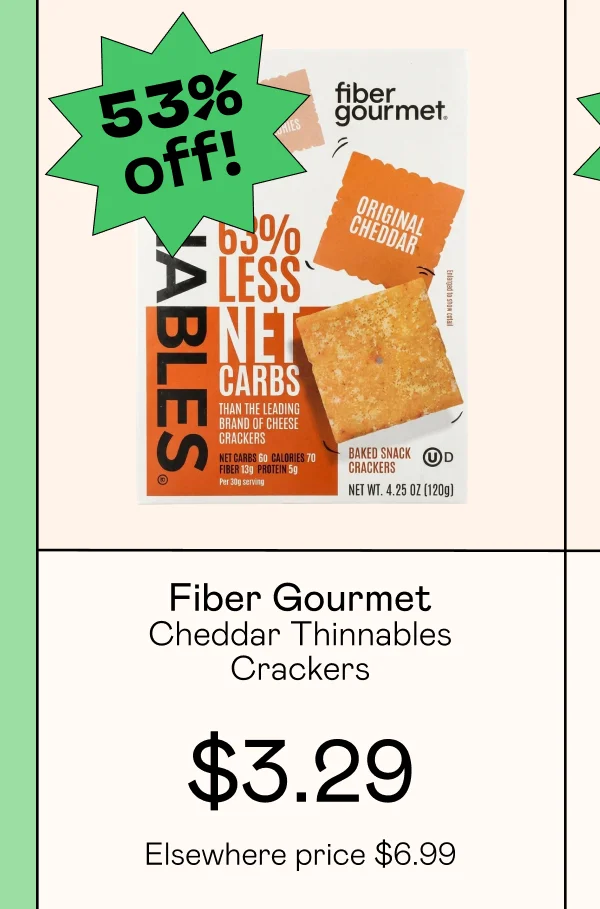 Cheddar Thinnables Crackers