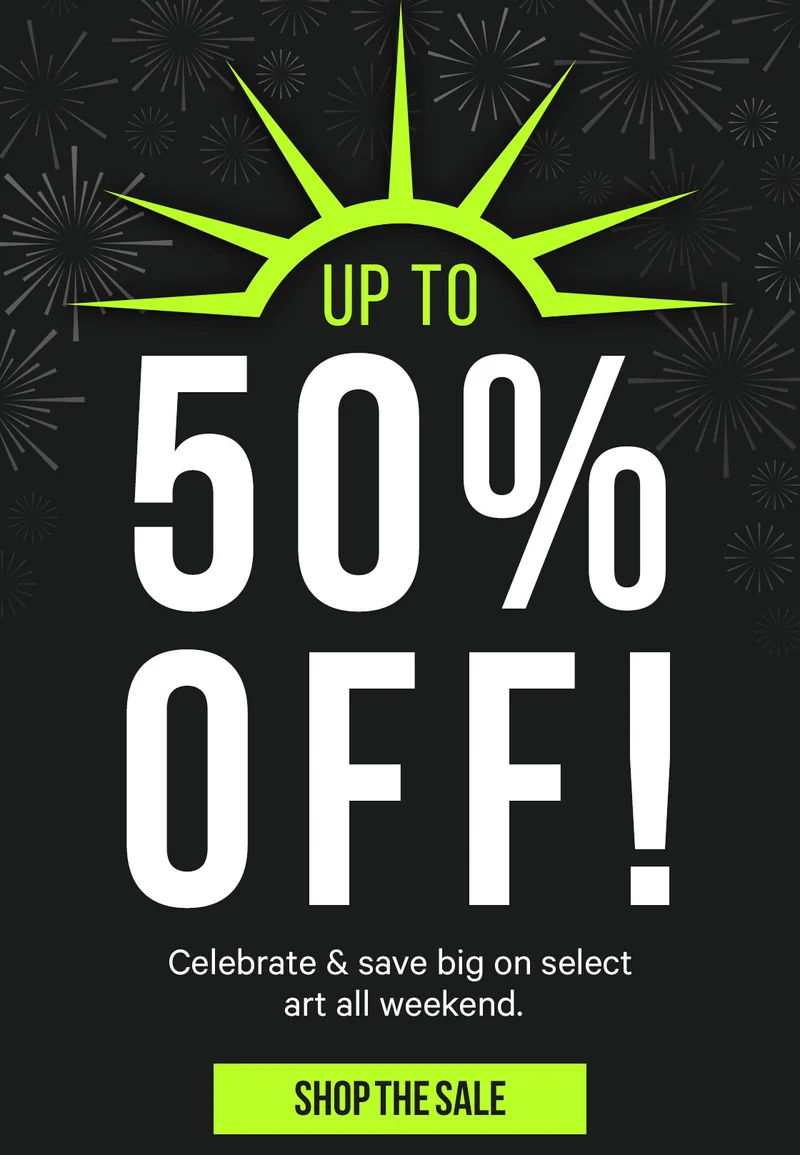 Summer Splash Sale - up to 50% off select art