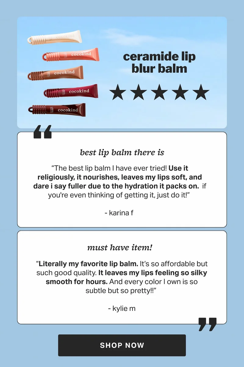 ceramide lip blur balm