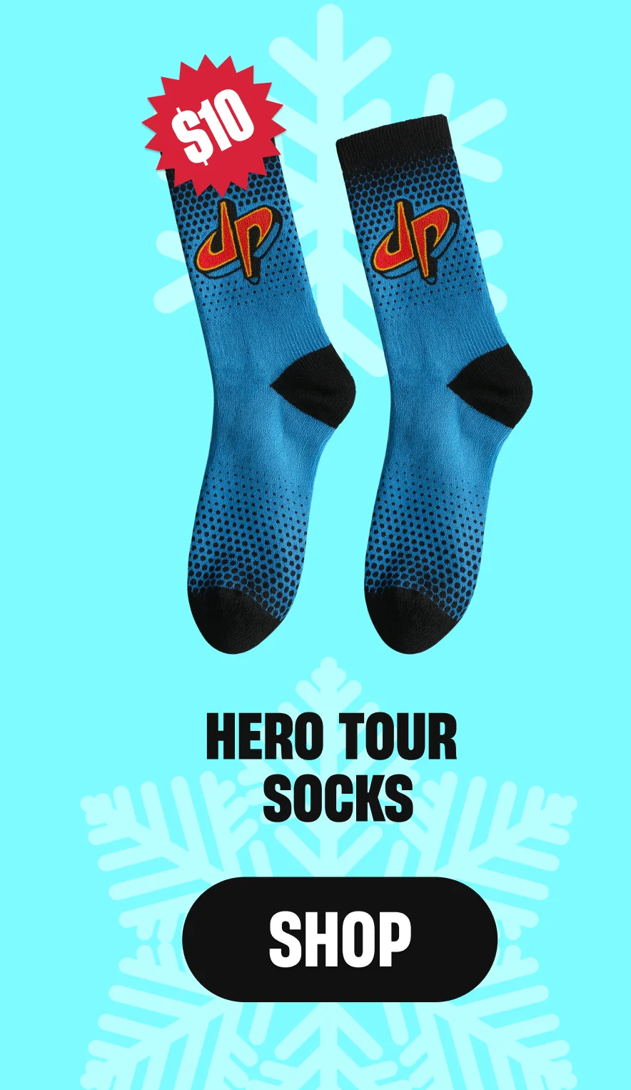 hero tour socks