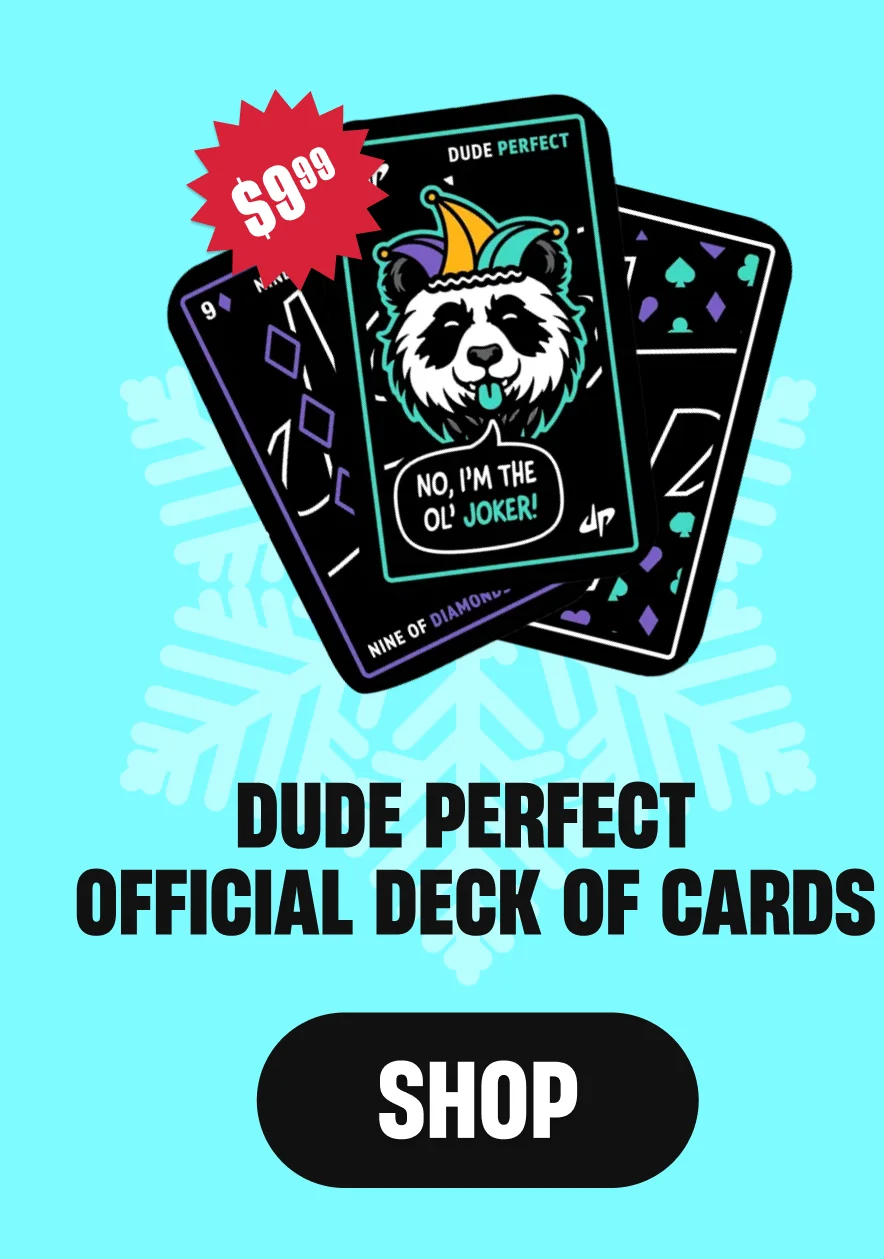 DUDE PERFECT OFFICAL DECK OF CARDS