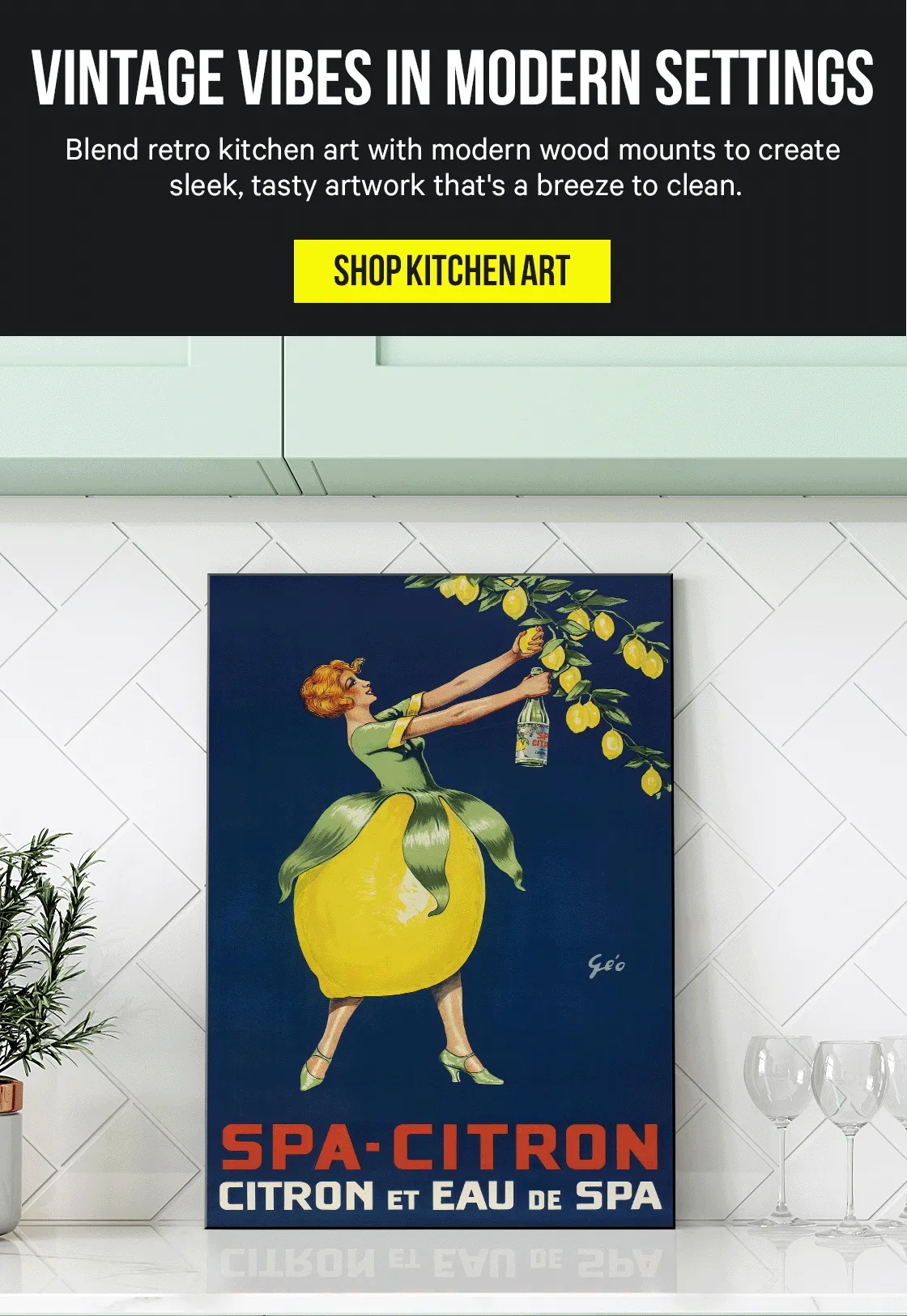 Vintage Kitchen Art