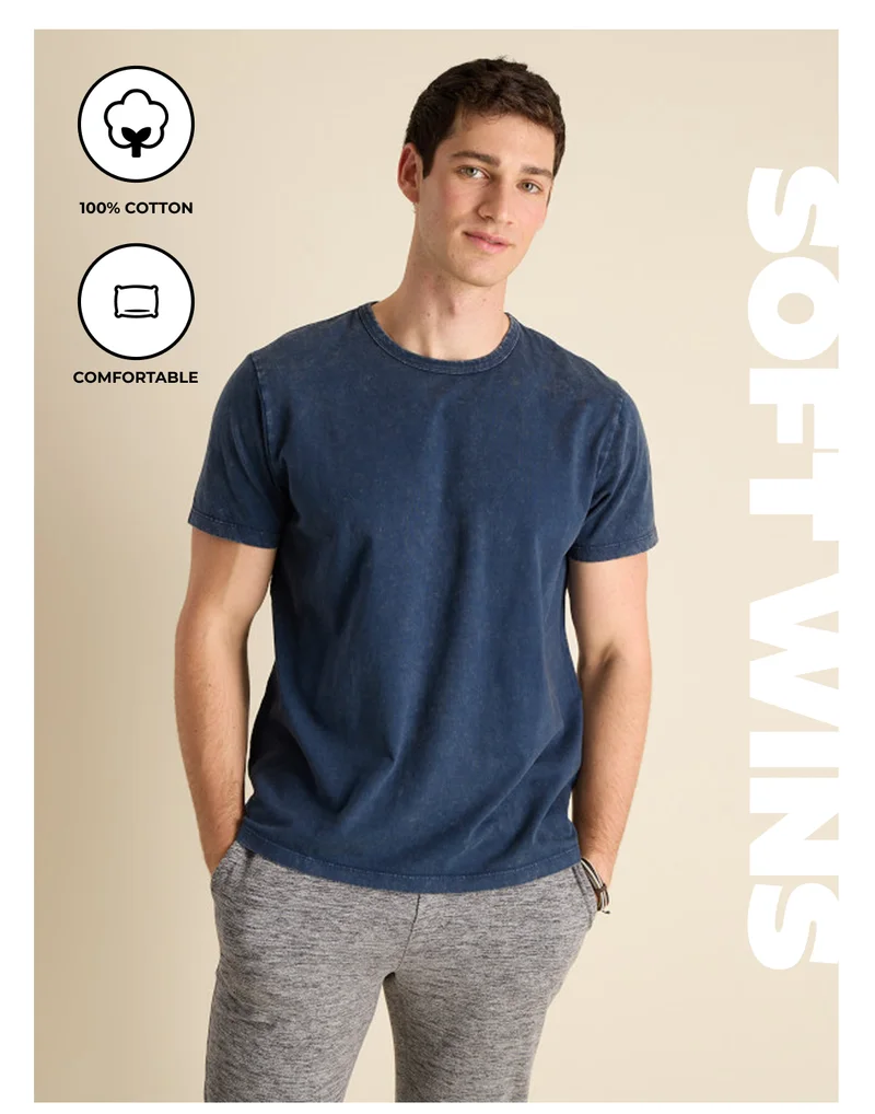 24/7 365 Short Sleeve T-Shirt: Navy