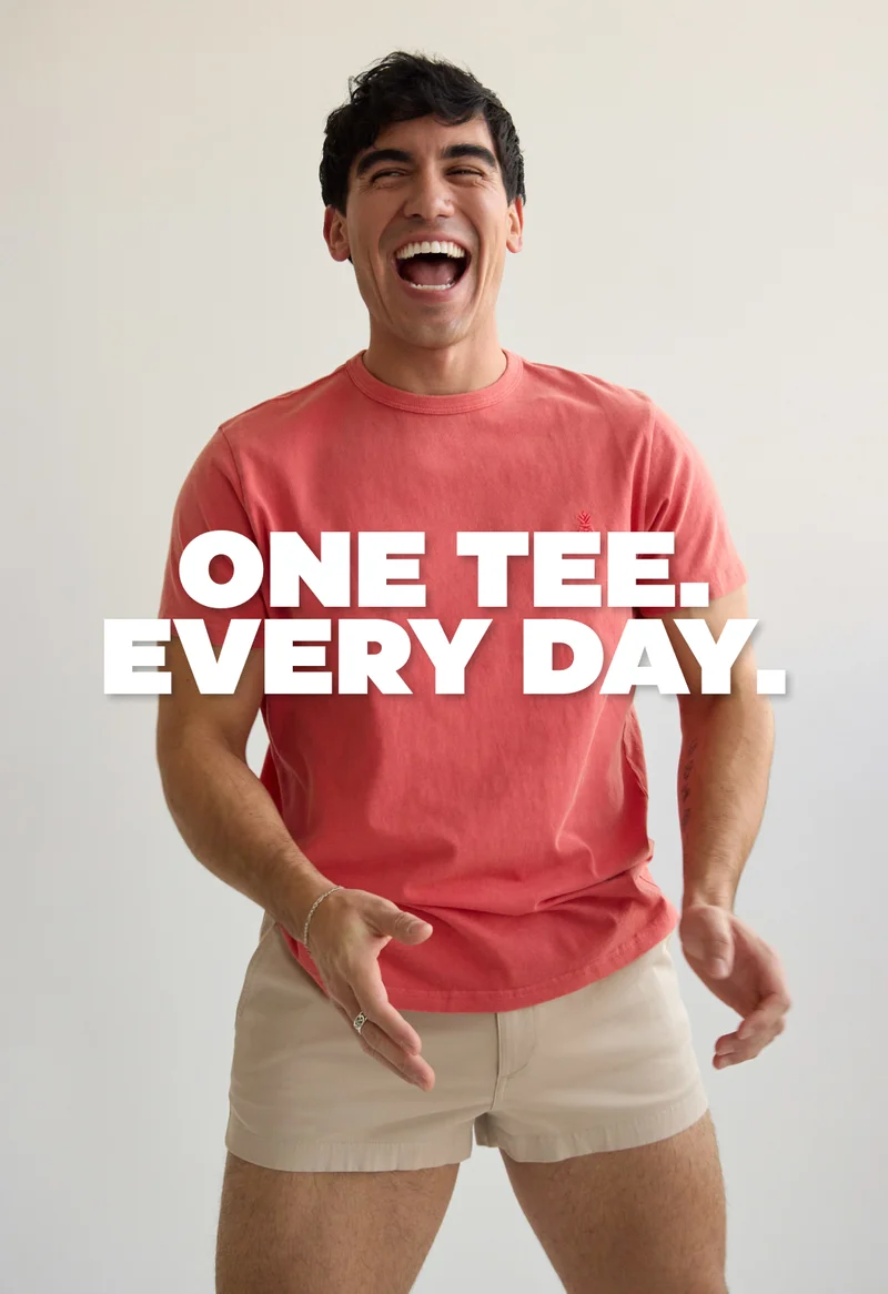 ONE TEE. EVERY DAY.