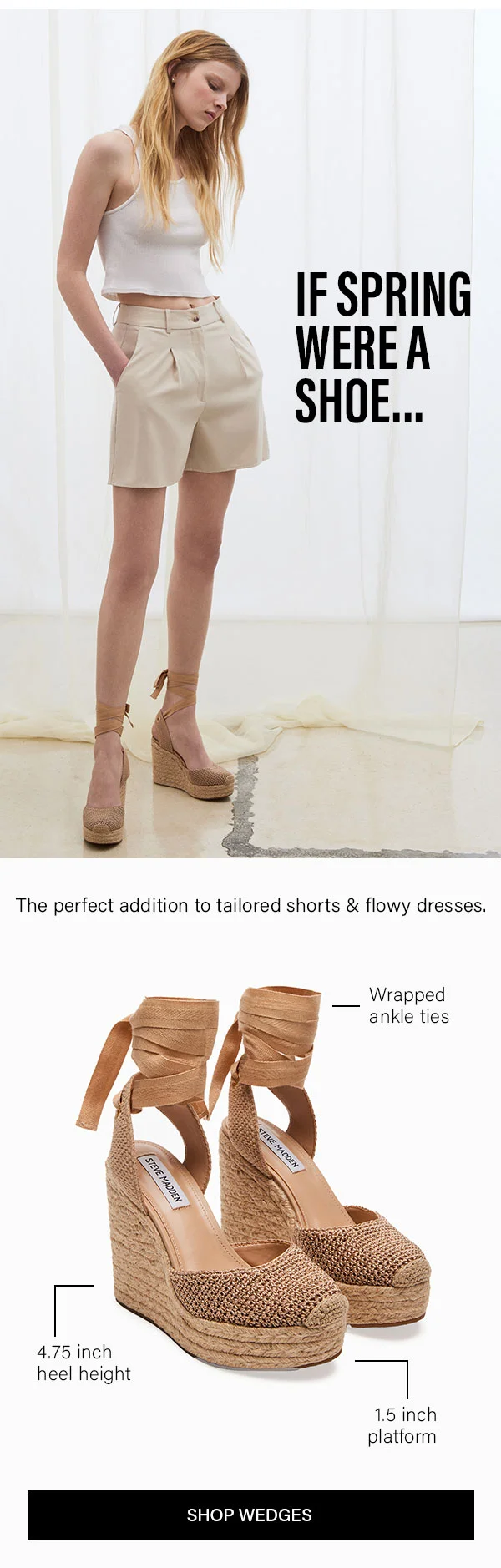 If spring were a shoe...