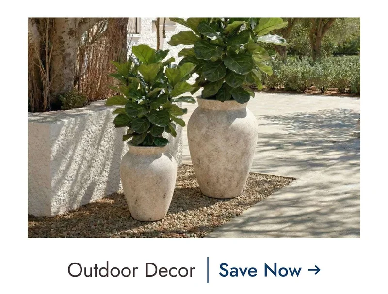 Save on Outdoor Decor