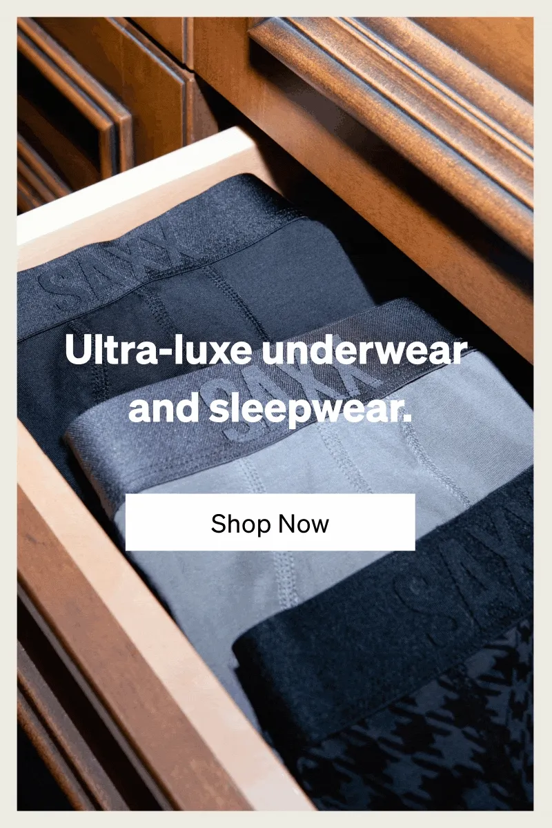 Ultra-luxe underwear and sleepwear.
