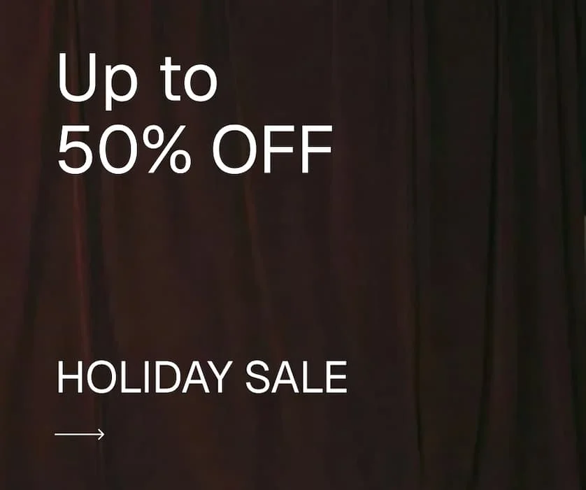 Holiday Sale Shop Now