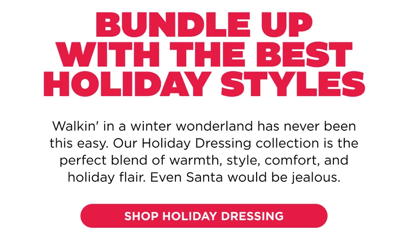 SHOP HOLIDAY DRESSING
