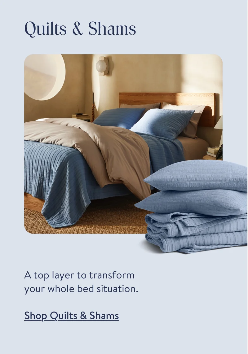Quilts and shams