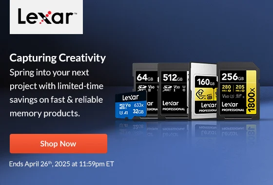Lexar Capturing Creativity | Shop Now