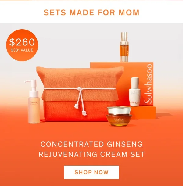 Concentrated Ginseng Rejuvenating Cream Set