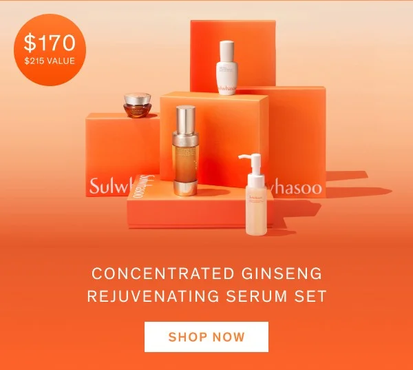 Concentrated Ginseng Rejuvenating Serum Set