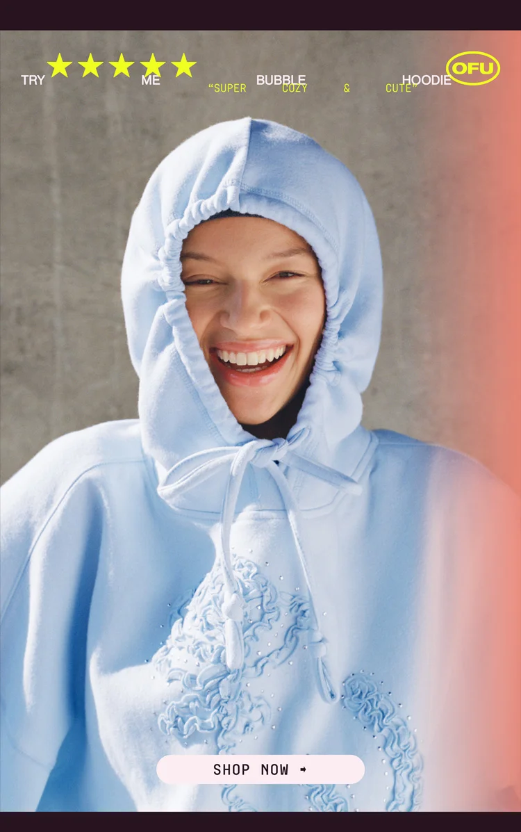 IMAGE-BUBBLE HOODIE