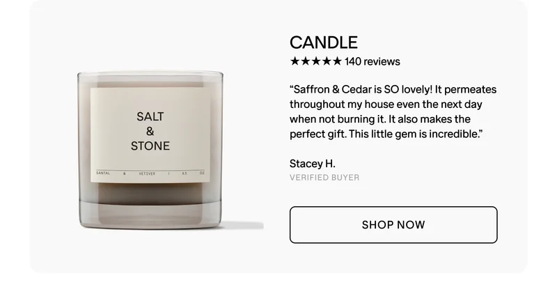 Santal Candle
