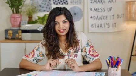 Draw With Both Hands: A Creative Practice To Ease Anxiety & Find Flow