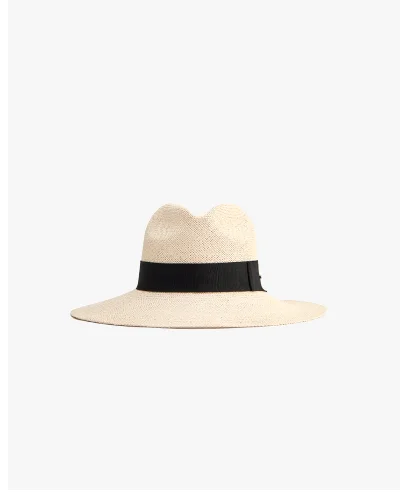 Packable Wide Brim Hat Natural