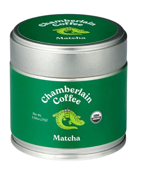 Image of Chamberlain Coffee Organic Salamander Matcha Tea Tin
