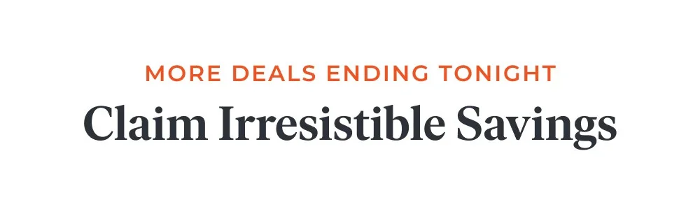 Up to 50% Off Every Single Thing
