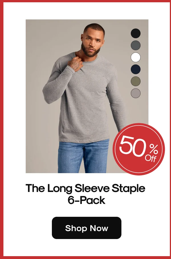The Long Sleeve Staple 6-Pack