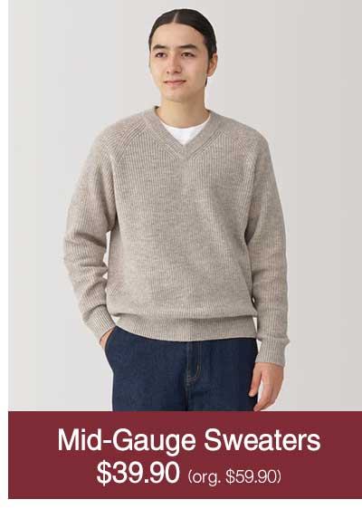 Shop Mid Gauge Sweats $20 Off