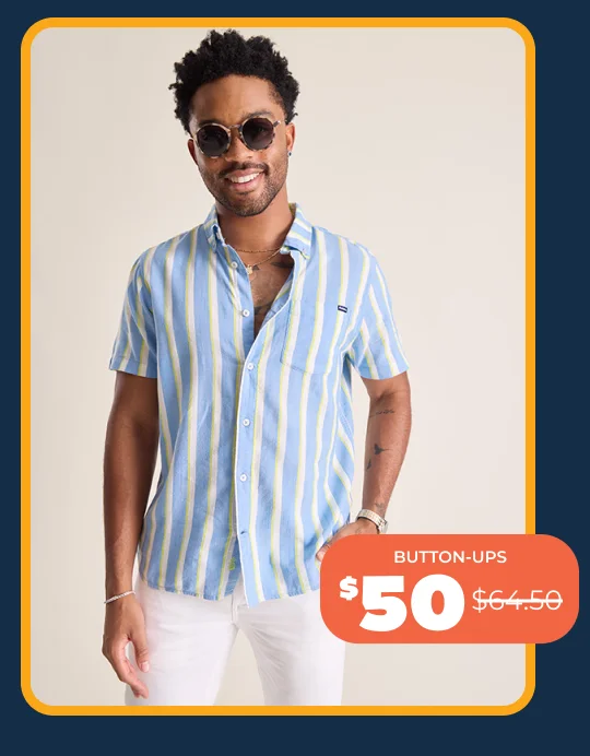 Resort Weave Friday Shirt: The Stripe It Down