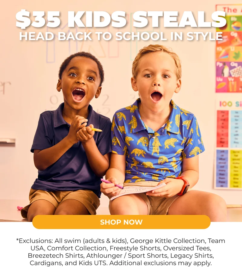 $35 KIDS STEALS - Head Back To School In Style