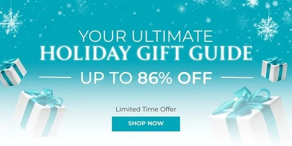 Your Ultimate Holiday Gift Guide Up to 86% Off Limited Time Offer Shop Now