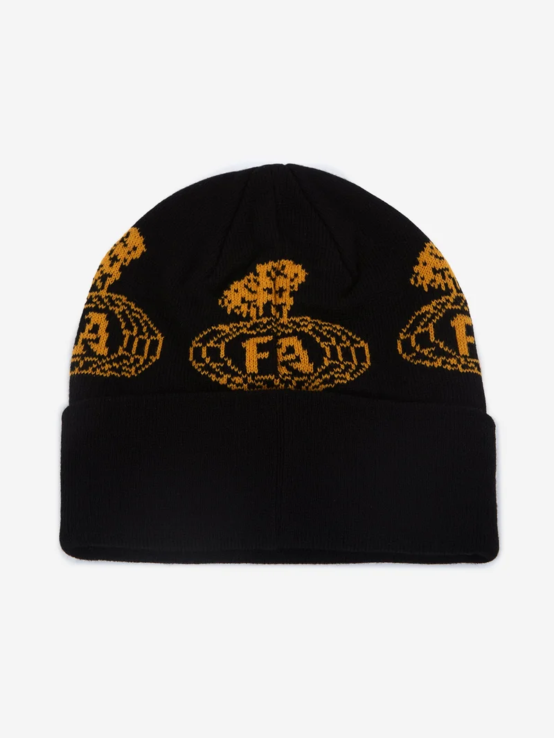Image of Fucking Awesome Flea The World Beanie - Black
