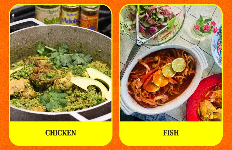 Chicken, Fish
