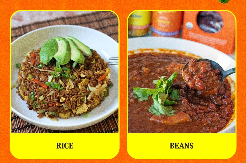 Rice, Beans
