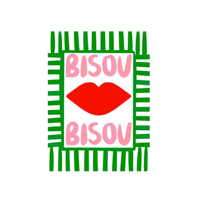 Image of Bisou Bisou No1 Print - A3