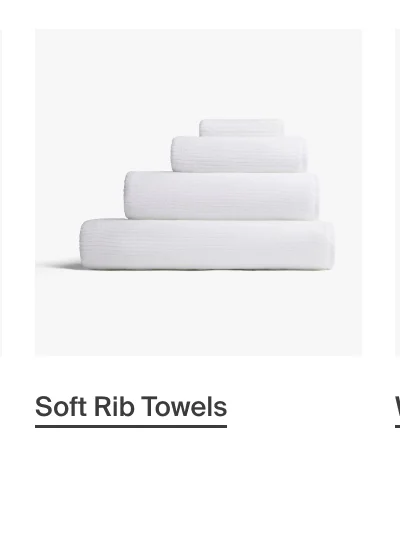 Soft Rib Towels